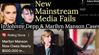 New Media Attacks On Johnny Depp amp Marilyn Manson  Adam Waldman Emerges Kurtz amp Dasovic Live [upl. by Graubert]