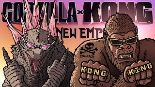 Godzilla x Kong The New Empire Trailer Spoof  TOON SANDWICH [upl. by Pelligrini]