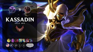 Kassadin Mid vs Malphite  NA Grandmaster Patch 147 [upl. by Foy567]