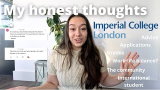 Imperial College London QampA  Answering your questions about being a student at Imperial [upl. by Herald552]