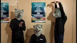 MAN WITH A MISSION Message for Summer Sonic 2013 [upl. by Cybil]