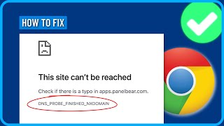 How to Fix DNSPROBEFINISHEDNXDOMAIN in Chrome [upl. by Champagne823]