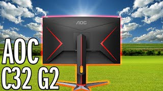 AOC 32 inch Curved Gaming Monitor C32G2 [upl. by Lenrow638]