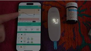 Jade Diabetes App and iHealth iBG5s blood glucose meter [upl. by Adnac933]