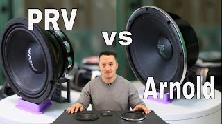 PRV AUDIO 6MR500NDY 65 VS Deaf bonce Arnold APM67AN 612quot best car audio mid range speakers test [upl. by Gass223]