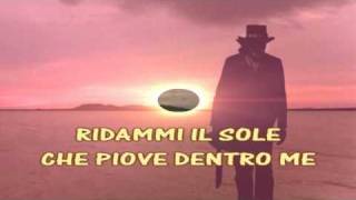 Zucchero ridammi il sole Karaoke e testo sincronizzato [upl. by Keefe]