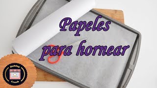 Tipos de papel para hornear  Baking tip 2 [upl. by Suckow294]