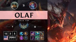 Olaf Top vs Heimerdinger  NA Challenger Patch 1412 [upl. by Atiuqram]