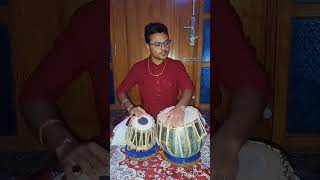 Ami tomaro songe bendhechi Amaro pran tabla cover by Debnath♥️♥️🥰🥰 youtube shorts [upl. by Ahsihat220]