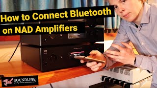 How to Connect Bluetooth on NAD Amplifiers [upl. by Aramit]