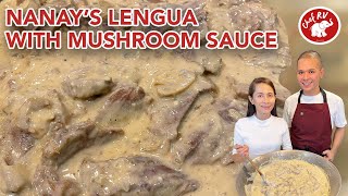 NANAYS LENGUA WITH MUSHROOM SAUCE [upl. by Valentia]