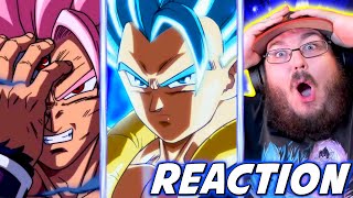 Super Dragon Ball Heroes Episode 38 English Sub SSJR3 GOKU BLACK VS GOGETA FULL FIGHT REACTION [upl. by Eillah]