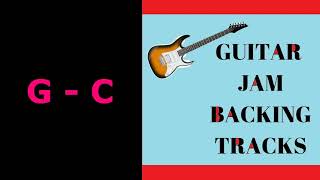 Two Chord Guitar Jam Backing Track G to C 100 bpm [upl. by Henryetta]