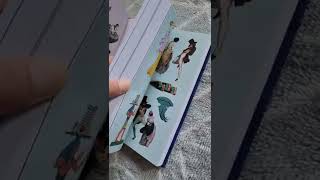 asmr sticker book unboxing shorts [upl. by Ledua]