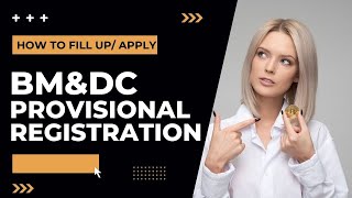 Provisional BMDC Registration Procedure How to apply for Provisional BMDC Registration [upl. by Kalvn]