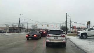 Ice Storm Drive to Clawson Michigan from Rochester Hills Michigan [upl. by Aneez]