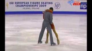 Savchenko amp Szolkowy  LP Euros 2009 [upl. by Fairweather927]