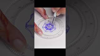 Part 35  symmetry in motion asmr asmrvideos art viralvideo spirograph satifying shorts [upl. by Lenni423]