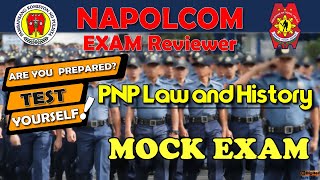 NAPOLCOM Exam Reviewer  PNP Law and History  Mock Exam napolcomreviewer [upl. by Sturrock]