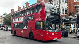 Northern Line Rail Replacement Bus Service NL1 to Canons Park From Golders Green [upl. by Westhead]