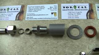 Dip Tube and Stainless Steel Spigot Assembly Order Weldless [upl. by Ailadi669]