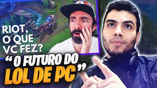 Jogador de LOL PC REAGE a NOVA Atualização do WILD RIFT [upl. by Anabella]