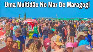 Caminho De Moisés Lotado Em Maragogi Alagoas Mesmo No Inverno [upl. by Remmer199]