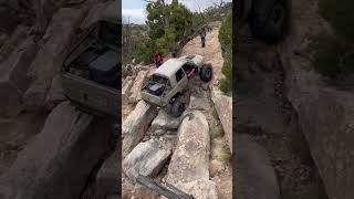 Perfect line pt 1🤨 trending rockcrawler 4x4 moab utah offroad fyp popular truck toyota [upl. by Walston]