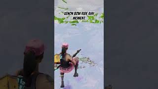 Xenon bow ride ahhh moment fortnitesavetheworld fortnite shorts [upl. by Tobye]