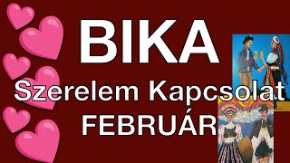 ♉️Bika Február 2024❤️Gyorsan peregnek az események❤️ Szerelem Kapcsolat Tarot Jóslás [upl. by Ailahs255]