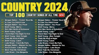 Country Music 2024  Morgan Wallen Luke Combs Brett Young Kane Brown Luke Bryan Chris Stapleton [upl. by Aiht]