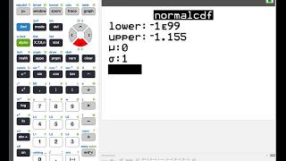 Using the normalcdf function on the TI 84 to find a p value [upl. by Ellenad70]