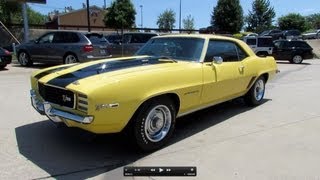 1969 Chevrolet Camaro Z28 RS Start Up Exhaust and In Depth Review [upl. by Nnyled]