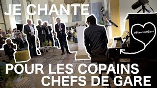 Vincent Vinel  Juste je chante pour les copains Chefs de Gare [upl. by Akilak]