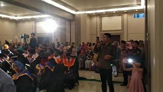 Keceriaan Wisuda IV Unisa [upl. by Eycal]