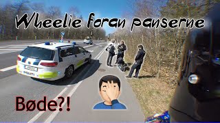 NÅR DU KØRER PÅ BAGHJUL FORAN POLITIET  PGO HOT 50 [upl. by Kaja467]