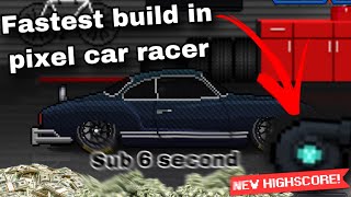 This is the new fastest car in pixel car racer [upl. by Meesak]