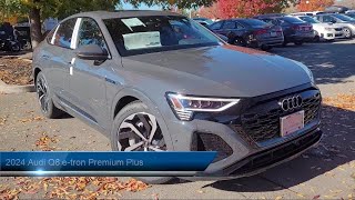 2024 Audi Q8 etron Premium Plus Sport Utility Livermore Pleasanton Dublin Tracy Fremont San Ra [upl. by Eisse]