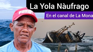 La Yola Nàufrago EN PLENO CANAL DE LA MONA  Chocamos con una Ola Gigante [upl. by Anayra]