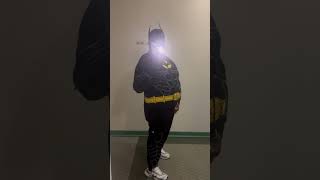 Batman really let himself go halloween viralvideo funny foryou fatman batman [upl. by Ahael]