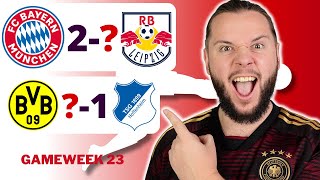 Bundesliga Gameweek 23 Predictions amp Betting Tips  Bayern Munich vs RB Leipzig [upl. by Ramos408]