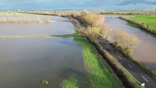 Athelney Spillway Jan 2024 [upl. by Angie210]