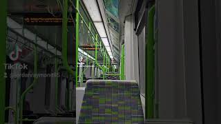 Croydon tram from Beckenham junction to beckenhem road tram stop uk 31st october 2024 [upl. by Enylodnewg749]