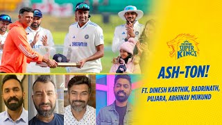 ‘A very special milestone’  Ashwin 100 Ft DK Pujara Badrinath and Abhinav Mukund [upl. by Anissa]