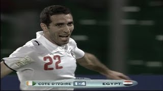 مصر وكوت ديفوار 41 قبل النهائي كأس الأمم الافريقية 2008HD [upl. by Adnovad687]