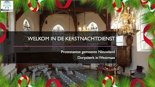 Kerstnachtdienst 24 december 2023  ds ME Vroonland [upl. by Duggan]