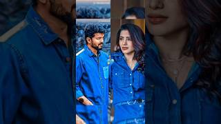 Thalapathy Vijay x Samantha HD WhatsApp Status thalapathyvijay samantha katchisera shorts trend [upl. by Mack]