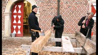 Seminar Historische Holzbearbeitung auf Schloss Raesfeld Restaurator im Handwerk [upl. by Husain580]