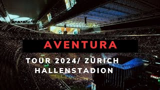 Aventura tour 2024 Zürich Hallenstadion A casa llena 26September 2024 [upl. by Smallman714]