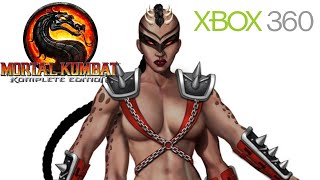 Mortal Kombat Komplete Edition Xbox 360 Sheeva arcade playthrough [upl. by Gnuhp]